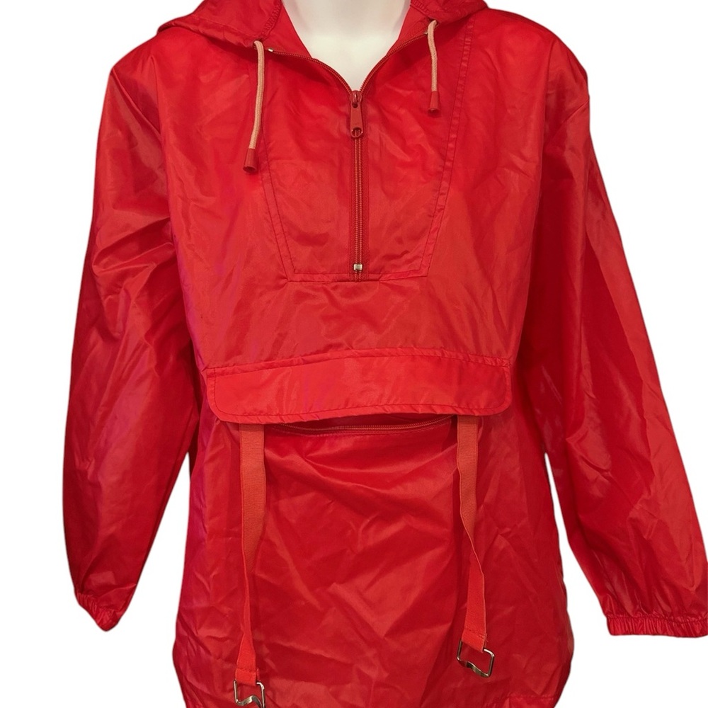 HM Abernathy Red Windbreaker Jacket